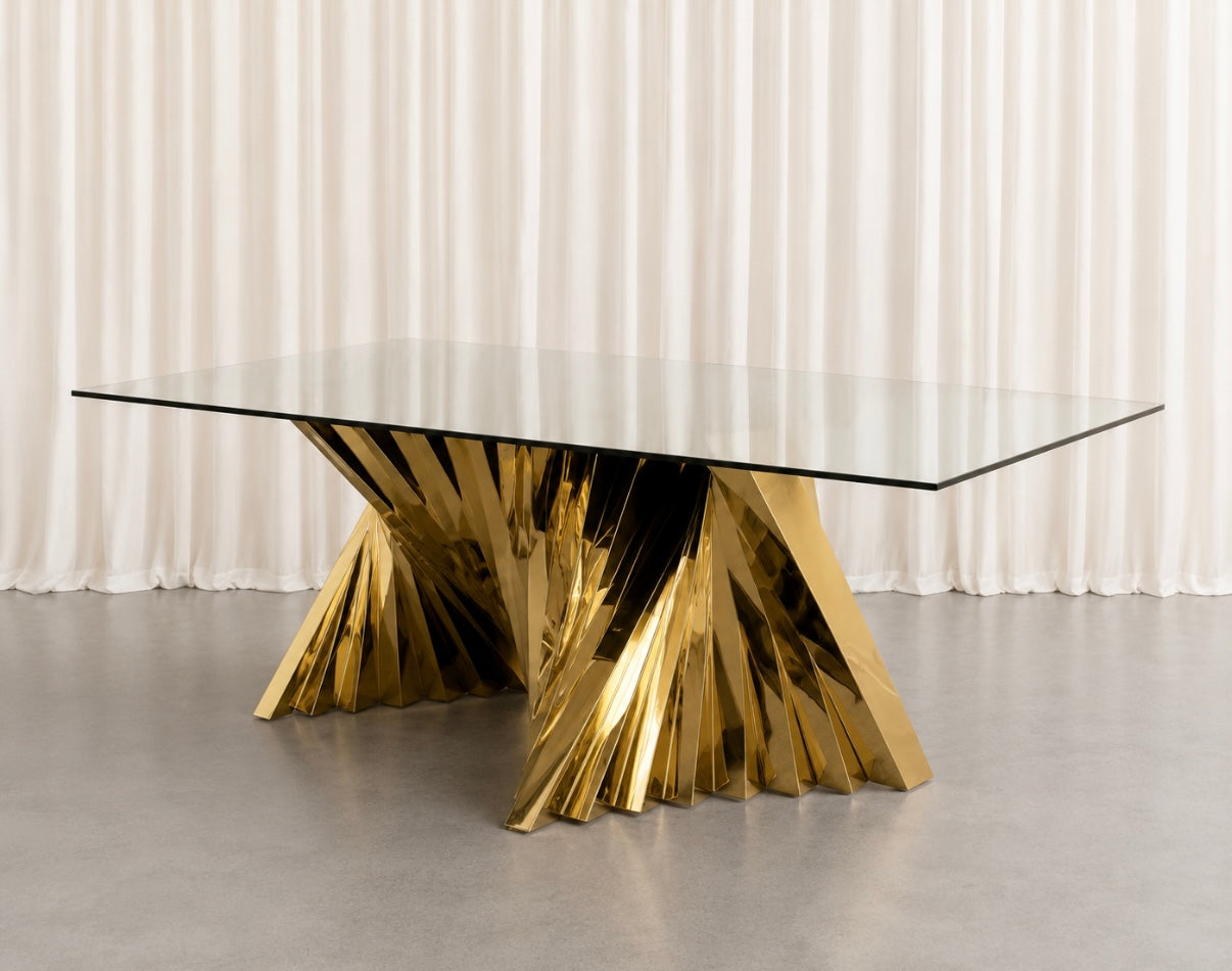 Aurelius Glass Dining Table