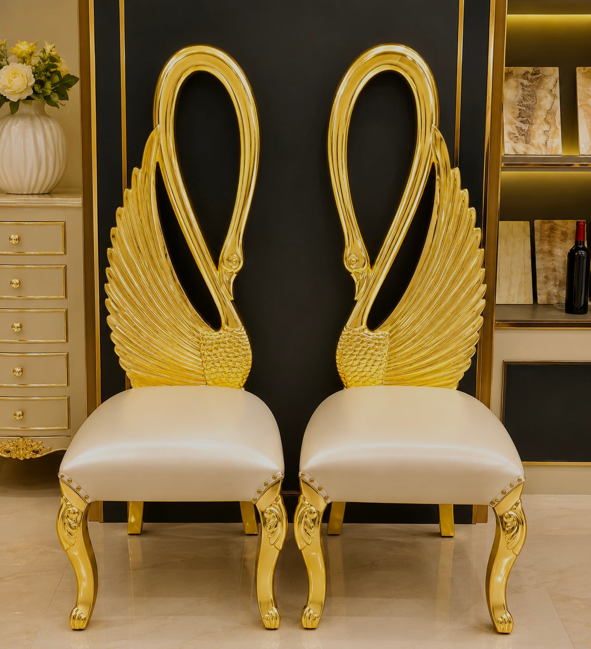 Versora Élysian Swan Chair Set